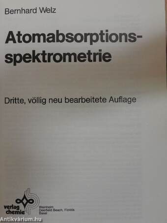 Atomabsorptionsspektrometrie