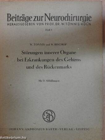 Beiträge zur Neurochirurgie 4.