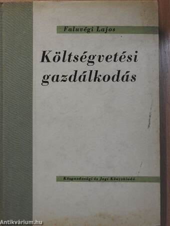 Költségvetési gazdálkodás