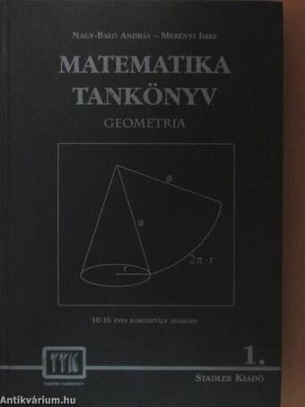 Matematika tankönyv 1. - Algebra/Geometria