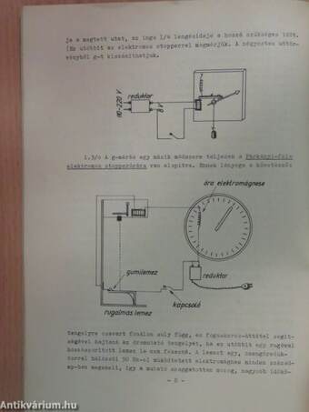 Jegyzet a IV. éves fizikaszakos tanárjelöltek demonstrációs laboratóriumi gyakorlatához