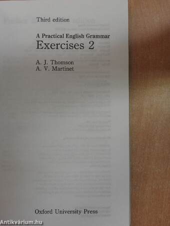 A Practical English Grammar Exercises 2