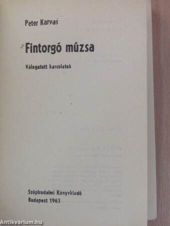 Fintorgó múzsa