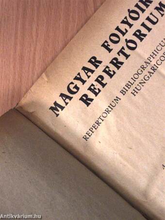 Magyar Folyóiratok Repertóriuma 1950/1-12.