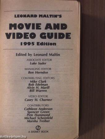 Leonard Maltin's Movie and Video Guide 1995