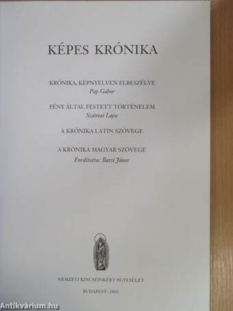 Képes krónika I-II.