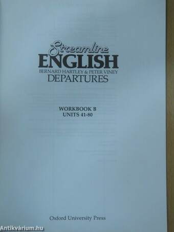 Streamline English Departures - Workbook B