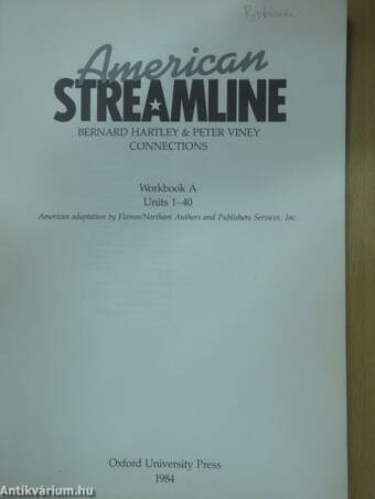 American Streamline - Connections - Workbook A