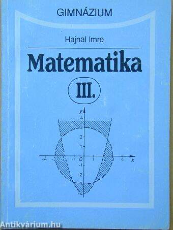 Matematika III.