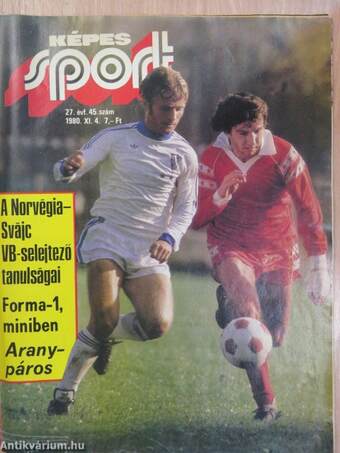 Képes Sport 1980. november 4.