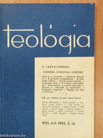 Teológia 1982/3.