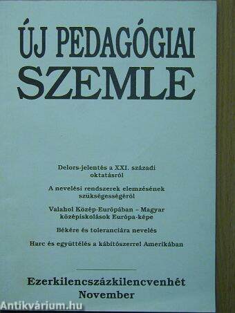 Új Pedagógiai Szemle 1997. november