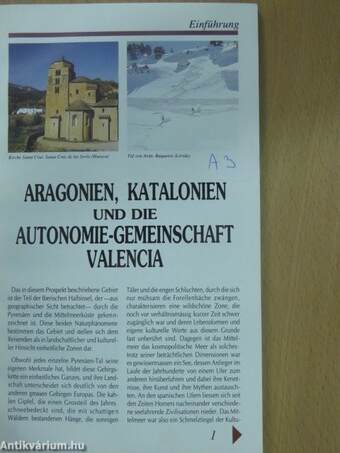 Aragonien, Katalonien und die Autonomie-Gemeinschaft Valencia