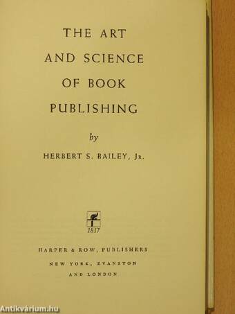 The Art and Science of Book Publishing