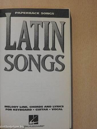 Latin Songs