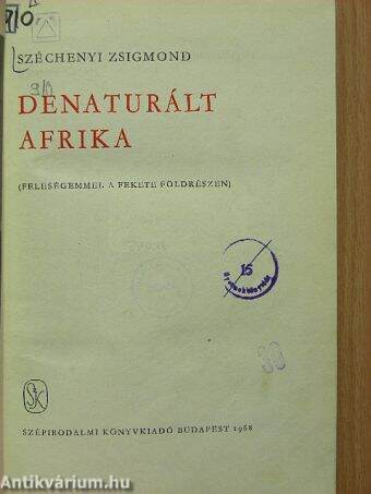 Denaturált Afrika