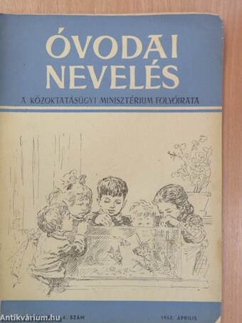 Óvodai nevelés 1953. április