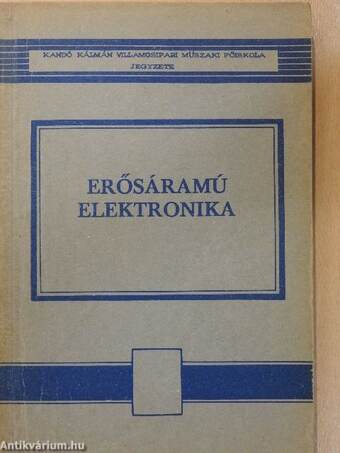 Erősáramú elektronika