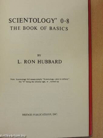 Scientology 0-8