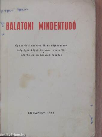 Balatoni mindentudó