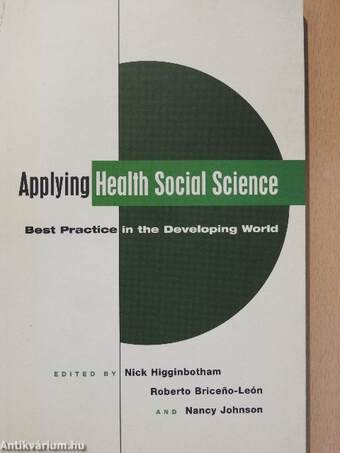 Applying Health Social Science