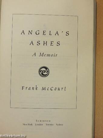 Angela's Ashes - A Memoir