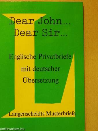 Dear John.../Dear Sir...