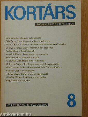 Kortárs 1974. augusztus