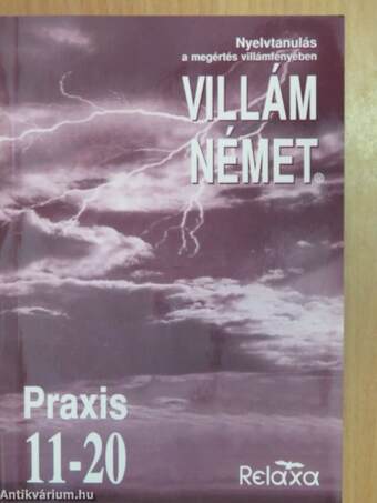 Villám német II. - Praxis 11-20 - 8 db kazettával