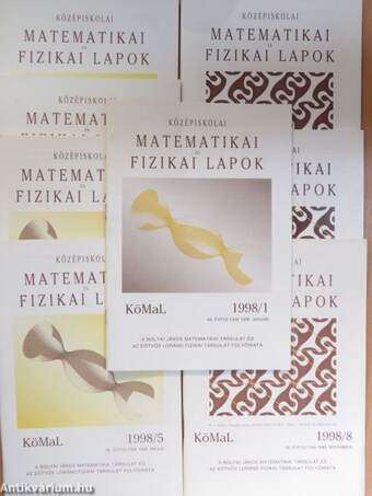 Középiskolai Matematikai és Fizikai Lapok 1998. (nem teljes évfolyam)