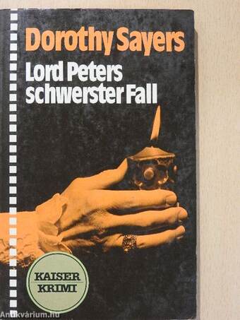 Lord Peters schwerster Fall