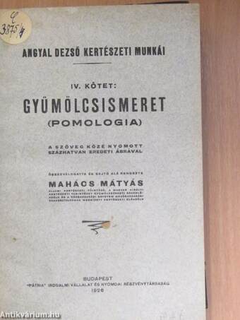 Gyümölcsismeret