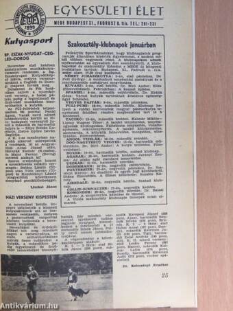 A kutya 1976. (nem teljes évfolyam)