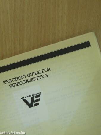 Teaching Guide for Videocassette 3.