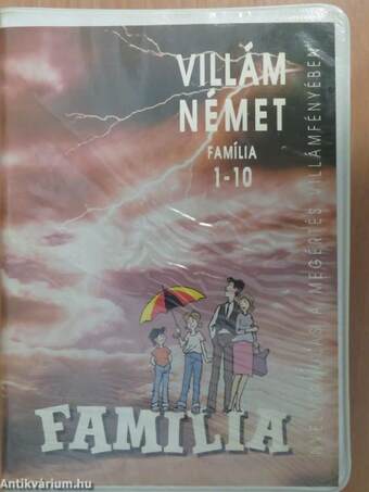 Villám német - Família 1-10/Família 11-20 - 12 db kazettával