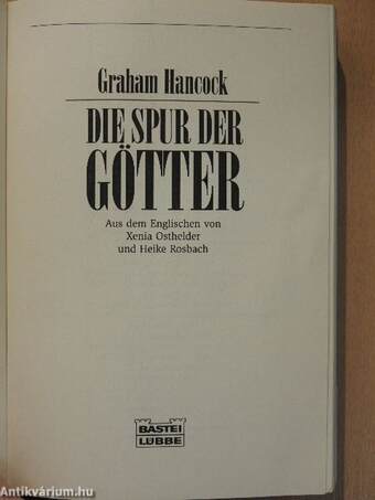 Die Spur der Götter