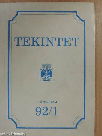 Tekintet 1992/1