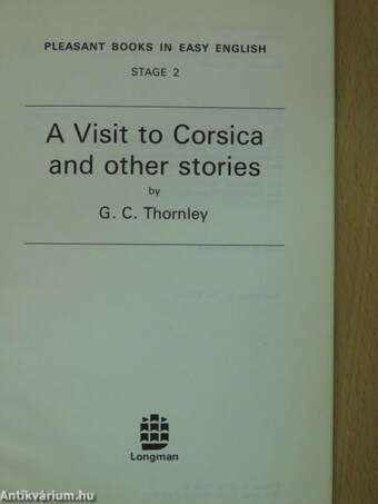 A Visit to Corsica and other stories