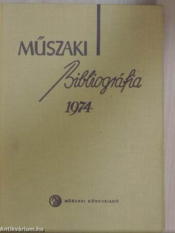 Műszaki bibliográfia 1974