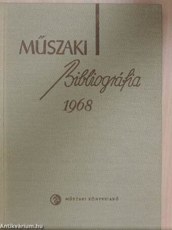 Műszaki bibliográfia 1968