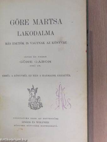 Göre Martsa lakodalma