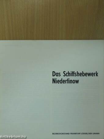 Das Schiffshebewerk Niederfinow