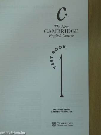 The New Cambridge English Course - Test Book 1.