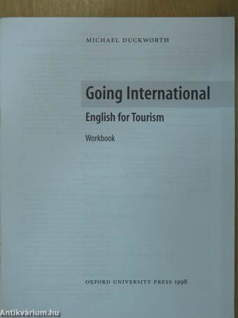 Going International - Workbook