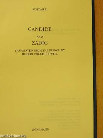 Candide and Zadig