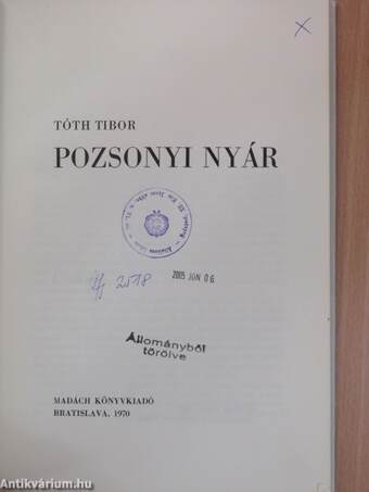 Pozsonyi nyár