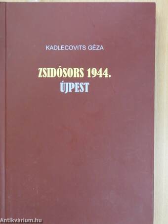 Zsidósors 1944.