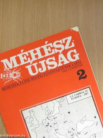 Méhészújság 1988-1990. (vegyes számok) (7 db)