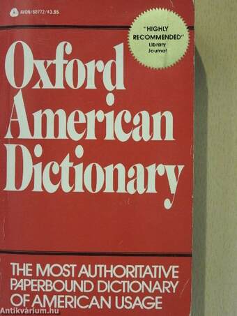 Oxford American Dictionary