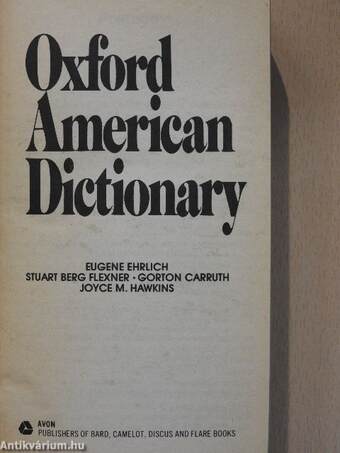 Oxford American Dictionary